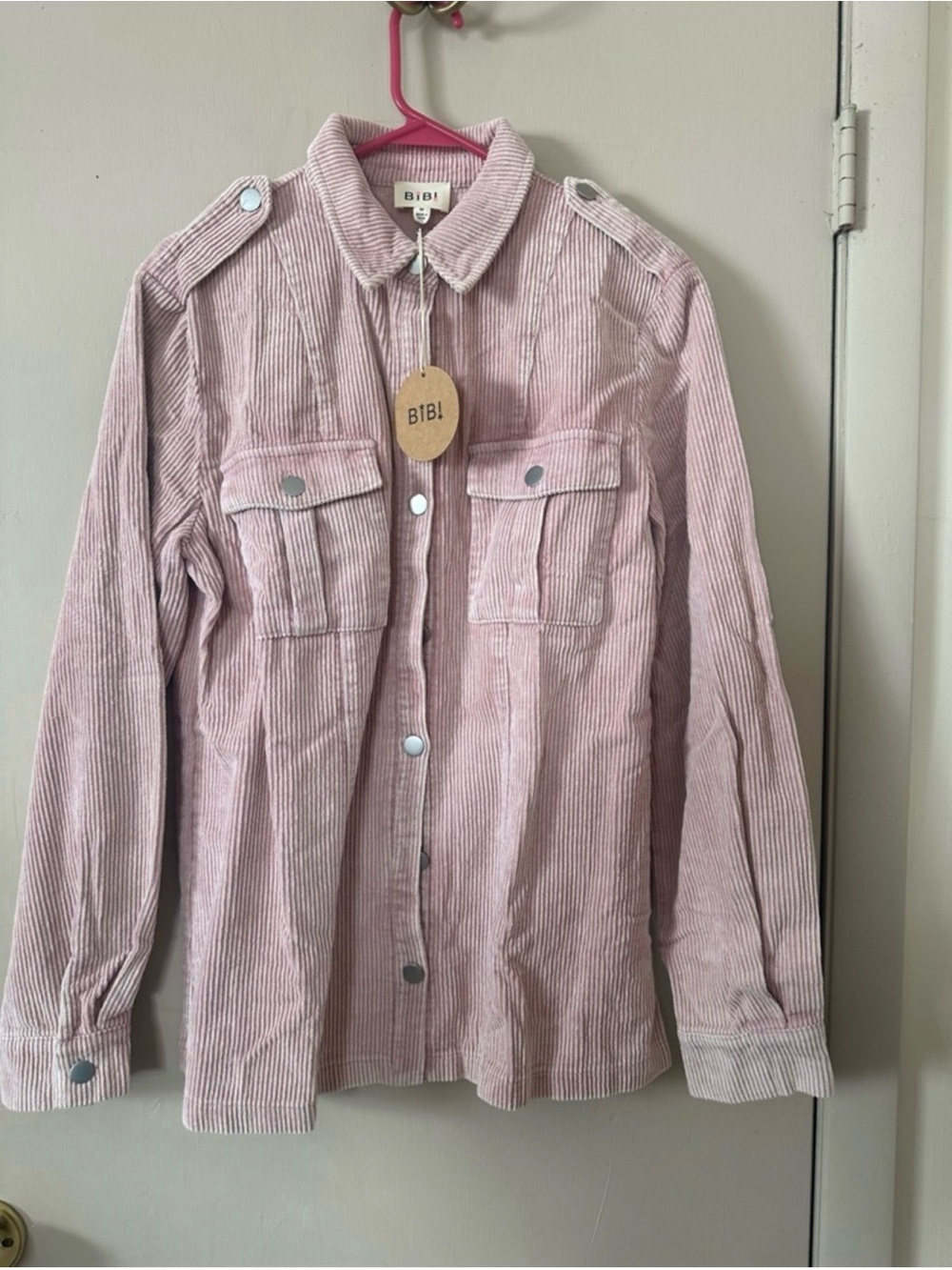 Bibi Vintage Corduroy Shacket